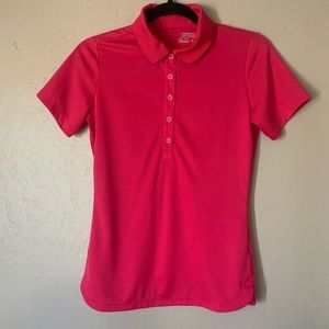 Nike xs pink tour performance golf polo